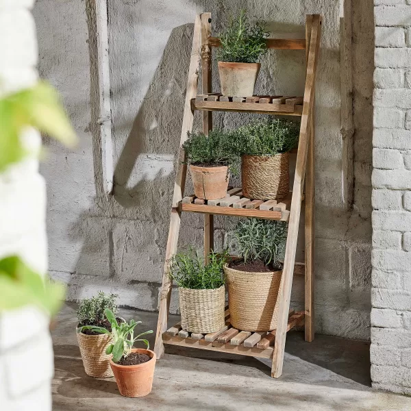 Recycle Estante Para Plantas Natural>CASA Cheap