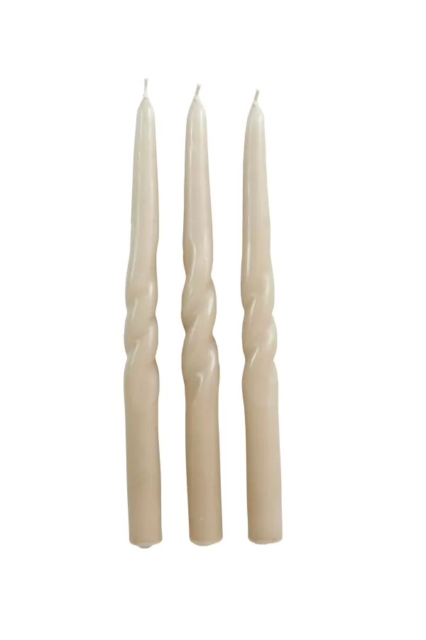 Spiral Conjunto De 3 Velas Taupe>CASA Best